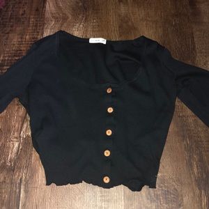 cotton on black long sleeve